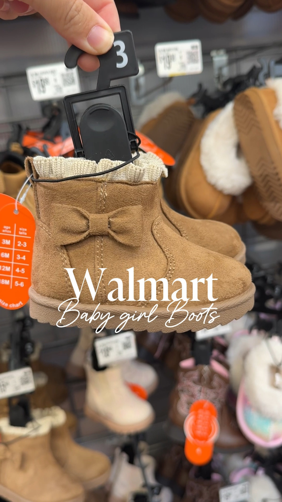 New at Walmart! Baby girl boots for winter! So cute! 

#LTKKids #LTKBaby #LTKSeasonal