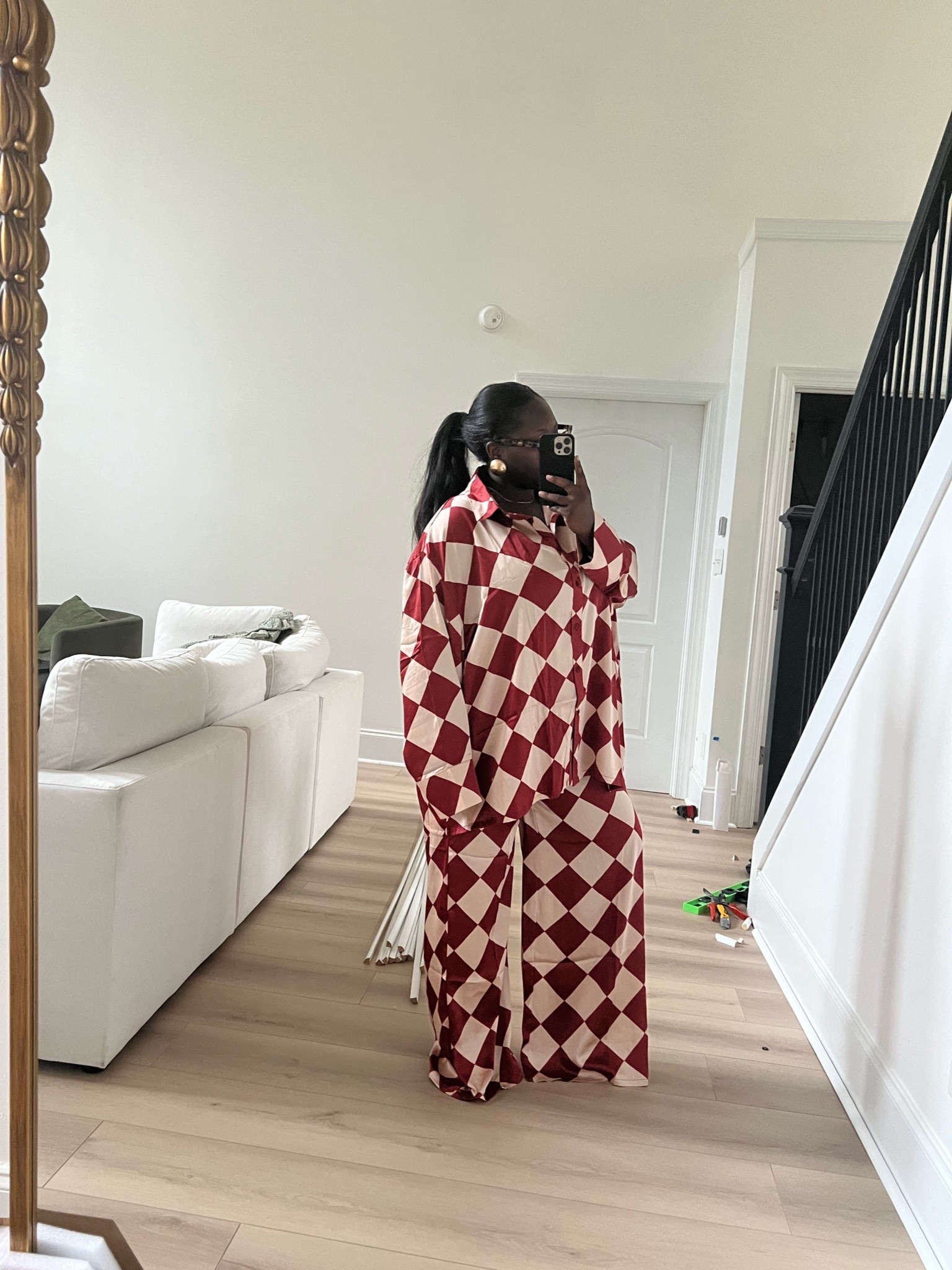 Oversized Checkerboard PJs

#LTKplussize #LTKfindsunder50 #LTKHoliday