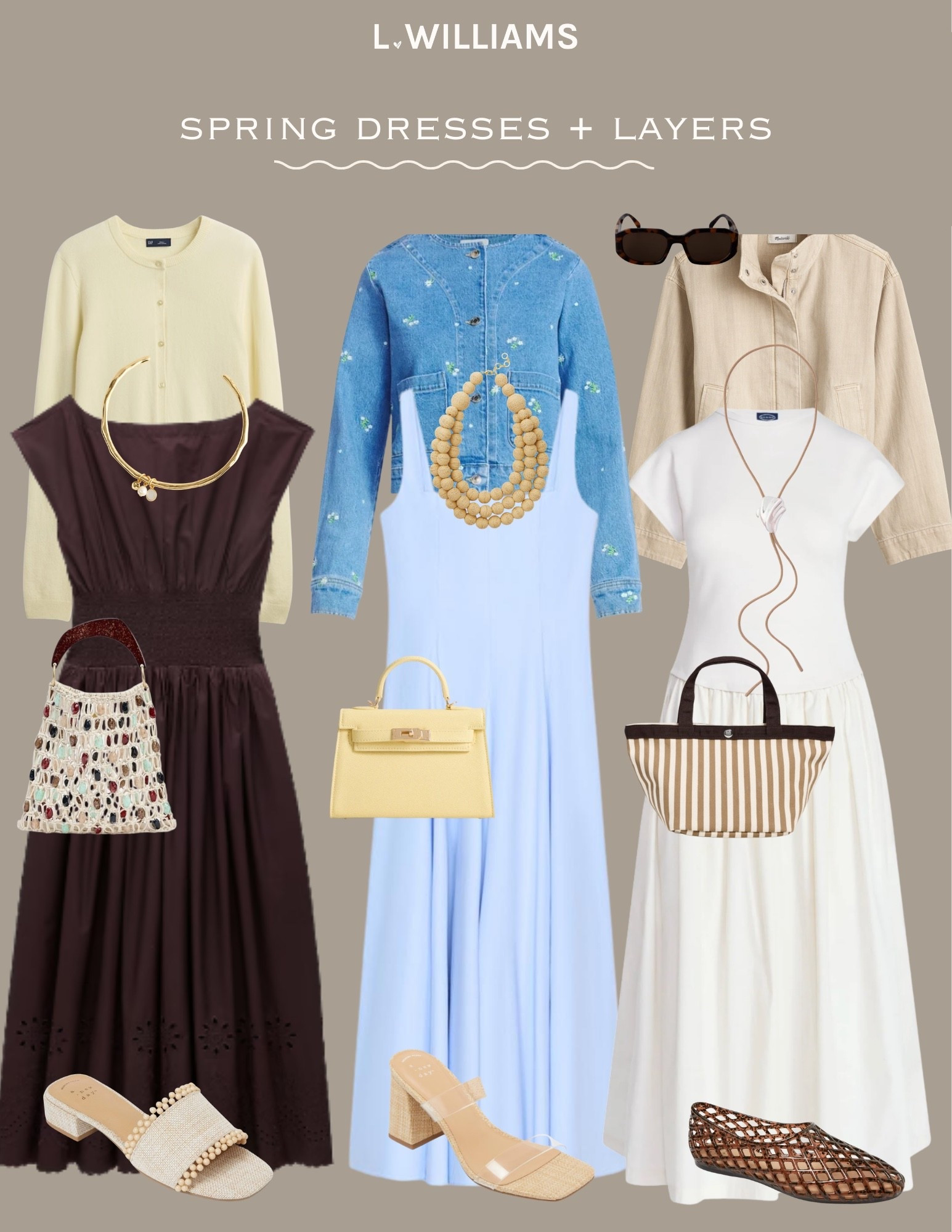 Classic dresses and ensembles to get you going for church / easy spring elevated needs! 