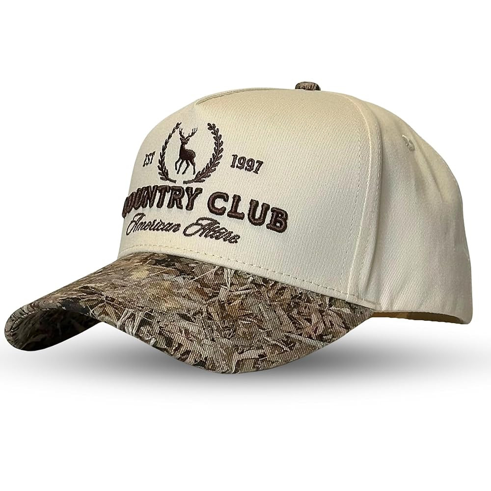 Vintage Western Trucker Hat | Men & Women | Country Cute Caps for Cowgirls Cowboys | Camo Denim E... | Amazon (US)