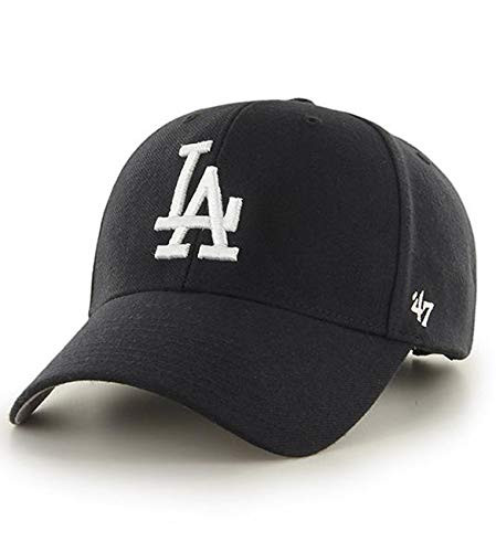 47 Brand Los Angeles Dodgers MVP Black Dad Hat | Amazon (US)