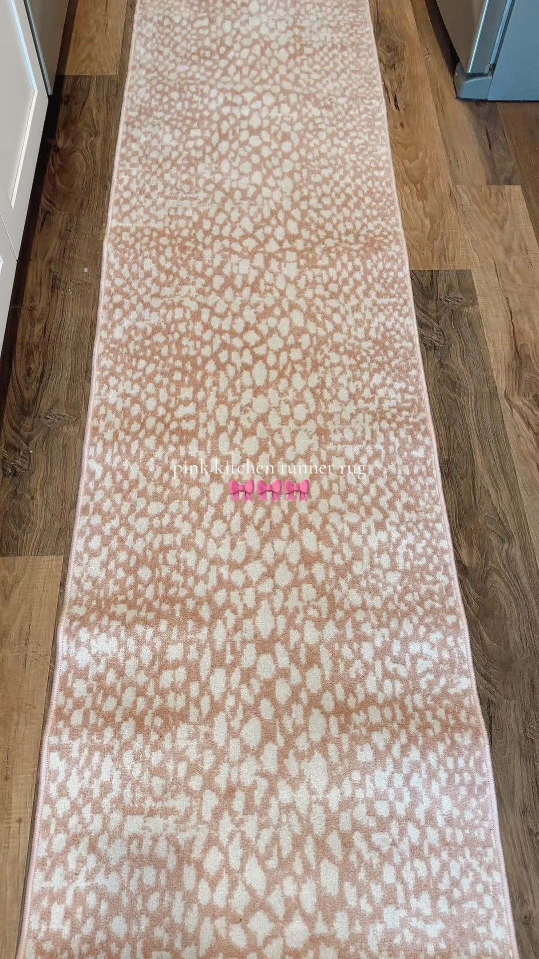 Obsessed with my new pink kitchen runner rug
Til be adding a non slip
pad underneath and then it will be perfect!
#pink #girly #kitchen #pinkdecor #pinkhouse @Rugscom 

#LTKHome #LTKSeasonal