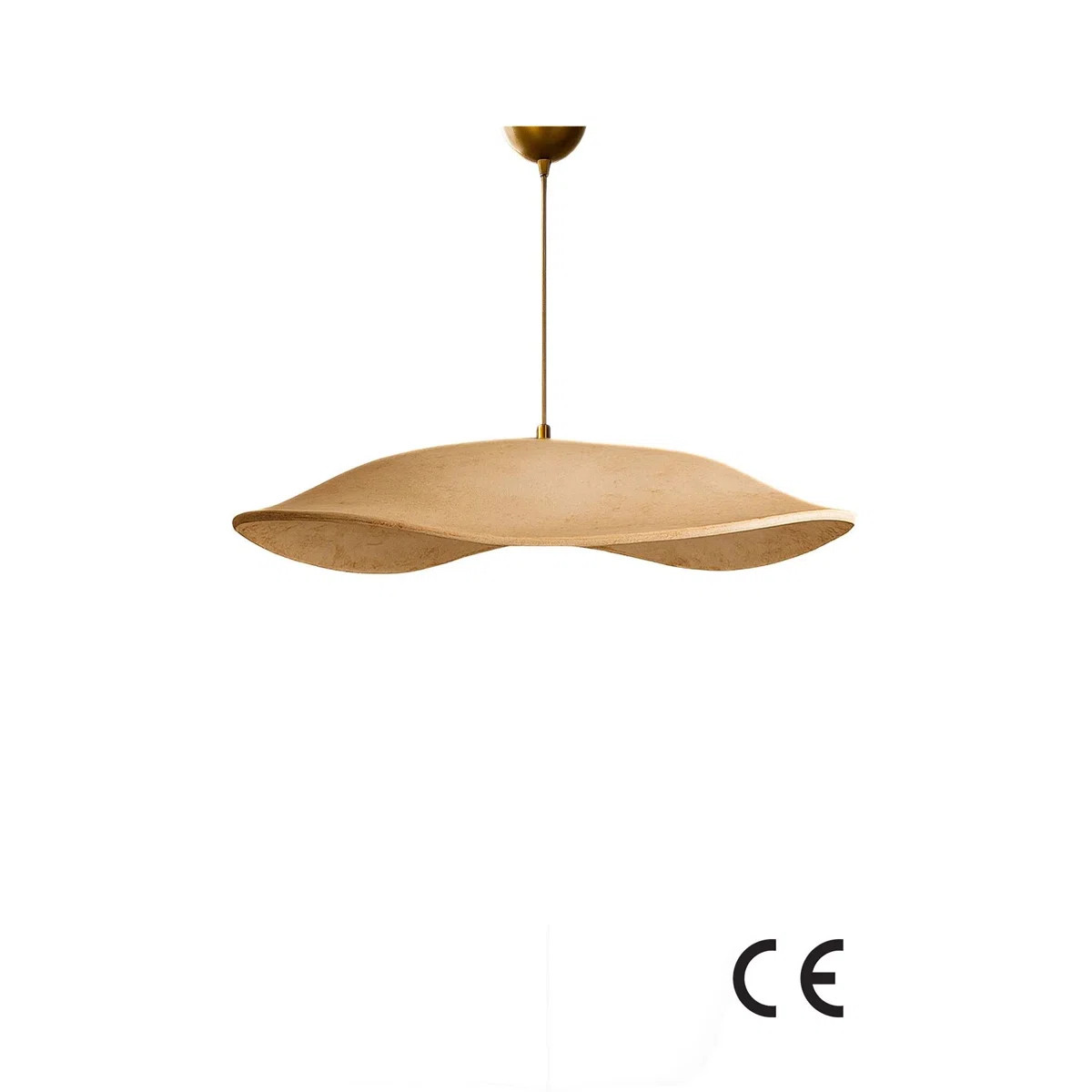 Vintage Gold Metal Chandelier, Adjustable Height 15 to 23.6 inches, Ø22.8 inches, IP20 | 1 x E27... | Wayfair North America