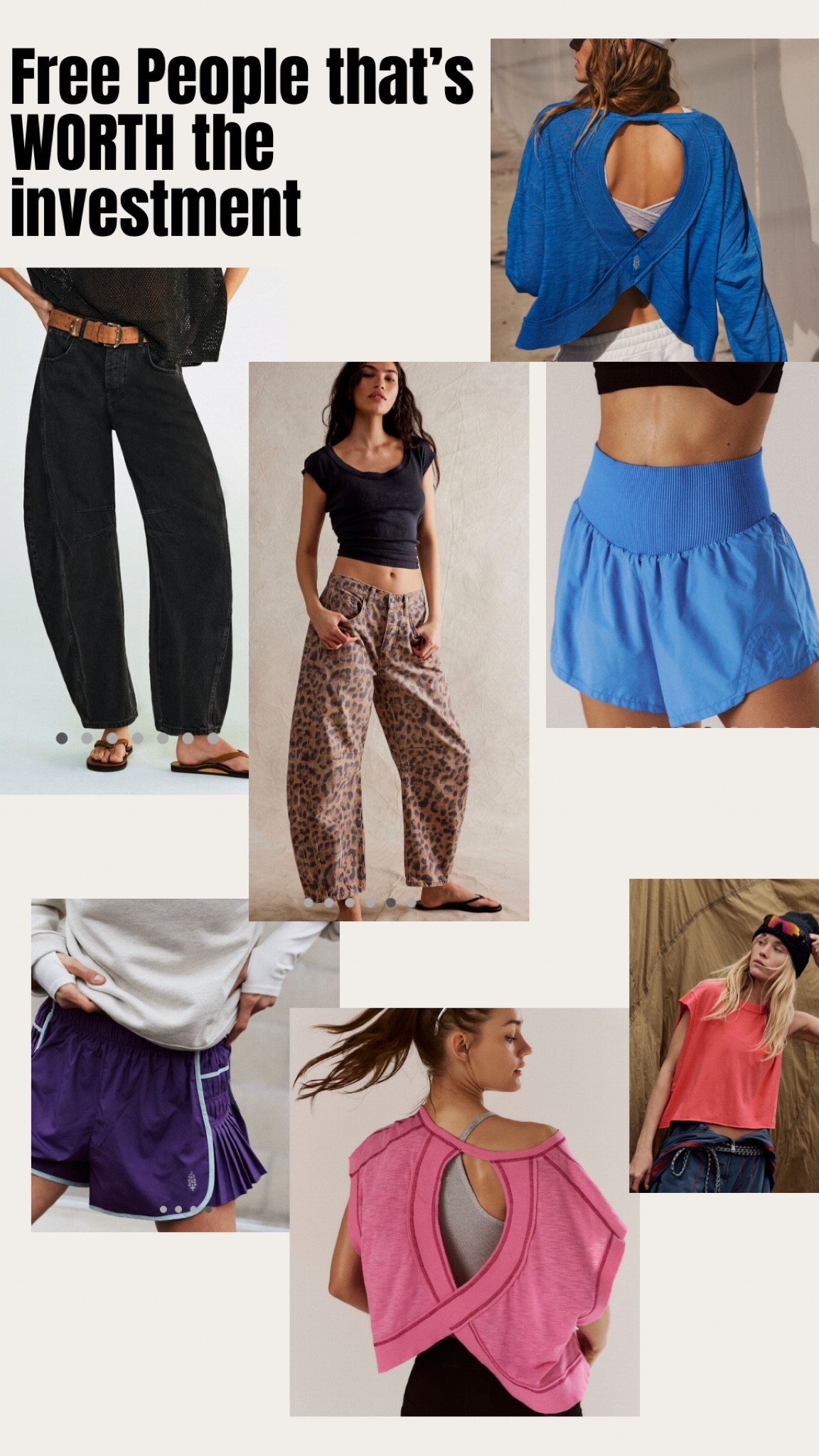 These are my favorite FP pieces that are on constant rotation in my wardrobe and I have never found a dupe that comes close  

#LTKOver40 #LTKFindsUnder100 #LTKActive