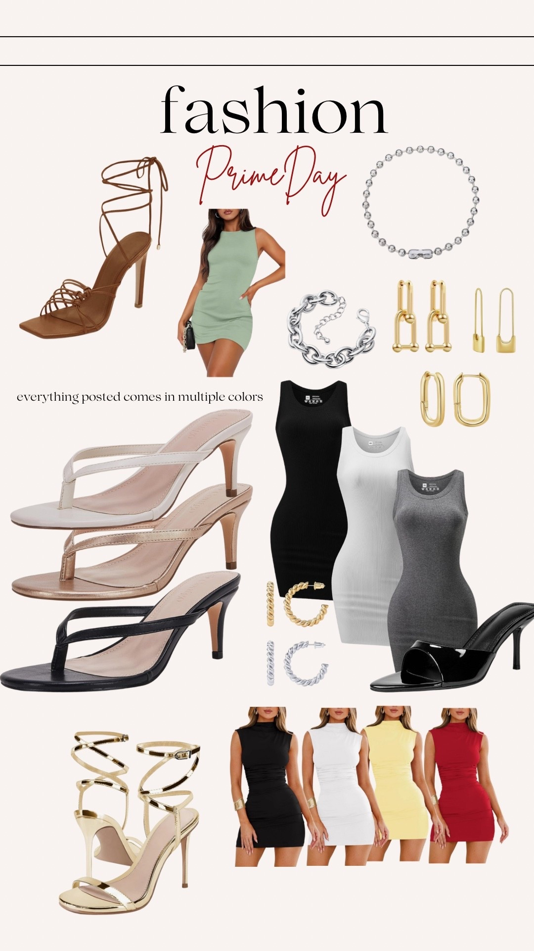 ✨Amazon Prime Day Fashion Finds ✨
Affordable Amazon fashion picks that look designer-level 👏 From flattering bodycon dresses to strappy heels, trendy gold jewelry, and comfy basics — everything in this post is under $50 and comes in multiple colors! These summer fashion deals are 🔥 and perfect for weddings, vacations, nights out, and everyday glam.
Shop the best Amazon Prime Day dresses, kitten heels, minimalist sandals, and chunky hoops before they sell out! I’m wearing size small in the dresses — all linked on my LTK.

🖤 Amazon fashion dress haul
💛 Best heels for summer 2025
🤍 Jewelry that won’t tarnish
🛍️ Amazon Prime Day deals you won’t regret

#AmazonFashion #AmazonPrimeDay2025 #PrimeDayDeals #LTKSaleAlert #LTKPrimeDay #LTKFinds #AmazonOOTD #SummerFashion2025 #AffordableFashion #LookForLess #AmazonHaul #StrappyHeels #MinimalistJewelry #LittleBlackDress #AmazonDresses #VacationStyle #LTKStyle


#LTKFindsUnder100 #LTKSaleAlert #LTKFindsUnder50