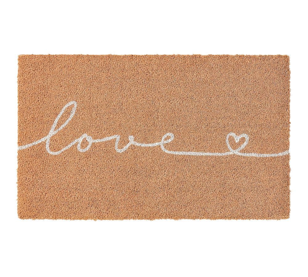Love Script Doormat | Pottery Barn (US)