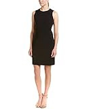 Anne Klein Women's Sheath Dress W/Yoke, Black, 16 | Amazon (US)