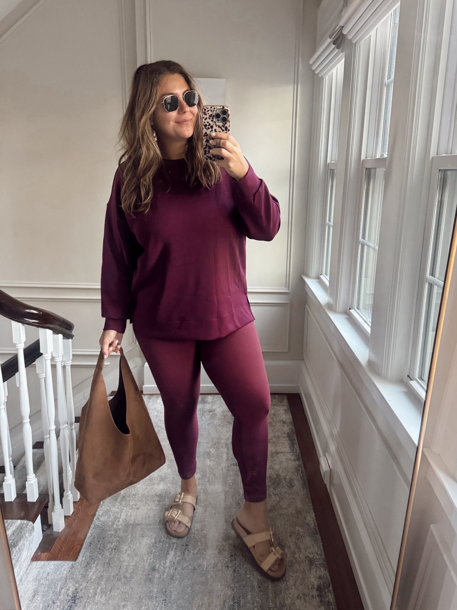 Morning workout out outfit, wearing size 1X in everything. Use CARALYN15 at Spanx. 

#LTKPlusSize #LTKActive #LTKSeasonal