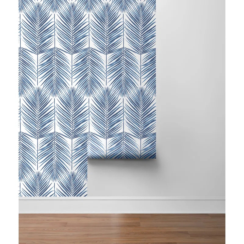 Lipman Paradise Palm 18' L x 20.5" W Peel and Stick Wallpaper Roll | Wayfair North America