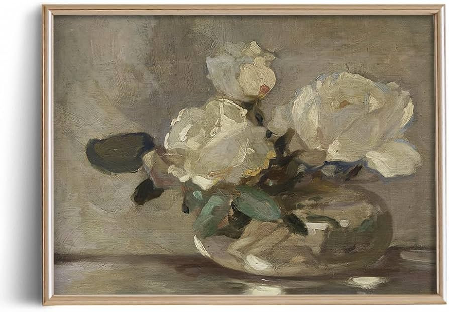 Farmhouse Still Life Picture Living Room - 11 x 14 Art Print- Rustic Vintage Decor for Bedroom - ... | Amazon (US)