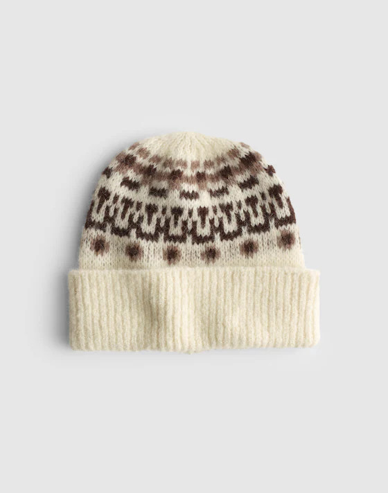 Fair Isle Cuffed Beanie | Madewell