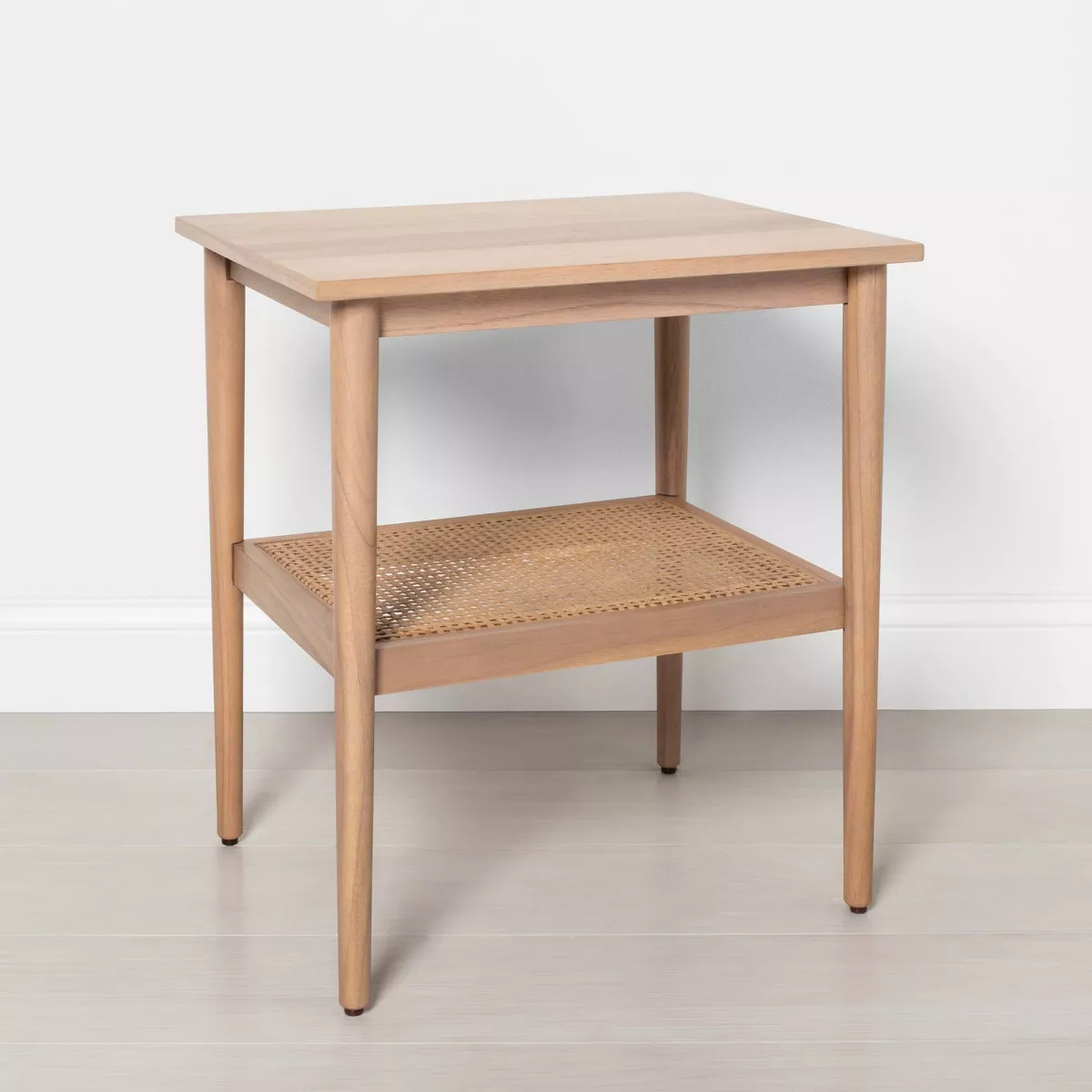 Wood & Cane Accent Side Table - Hearth & Hand™ with Magnolia | Target