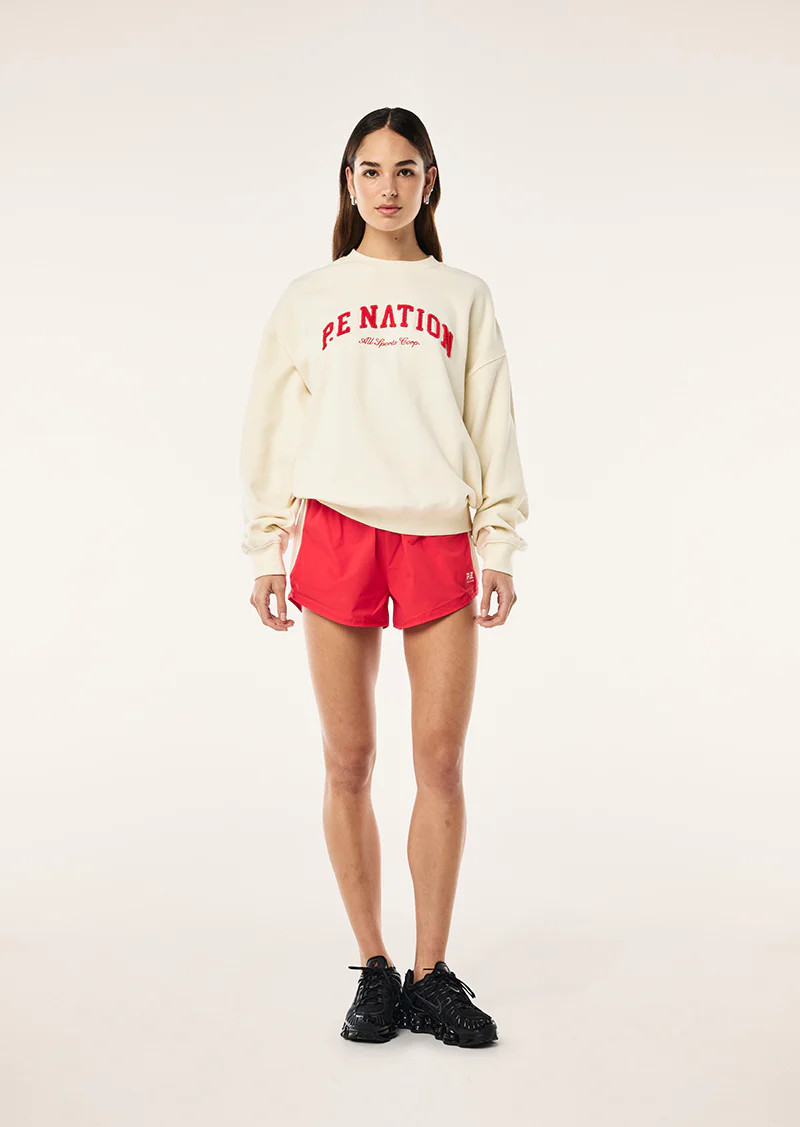 Heritage Sweat | Whisper White | P.E Nation | P.E Nation AU