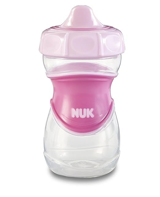 NUK Everlast Sippy Cup, Pink, 10oz 1pk | Amazon (US)