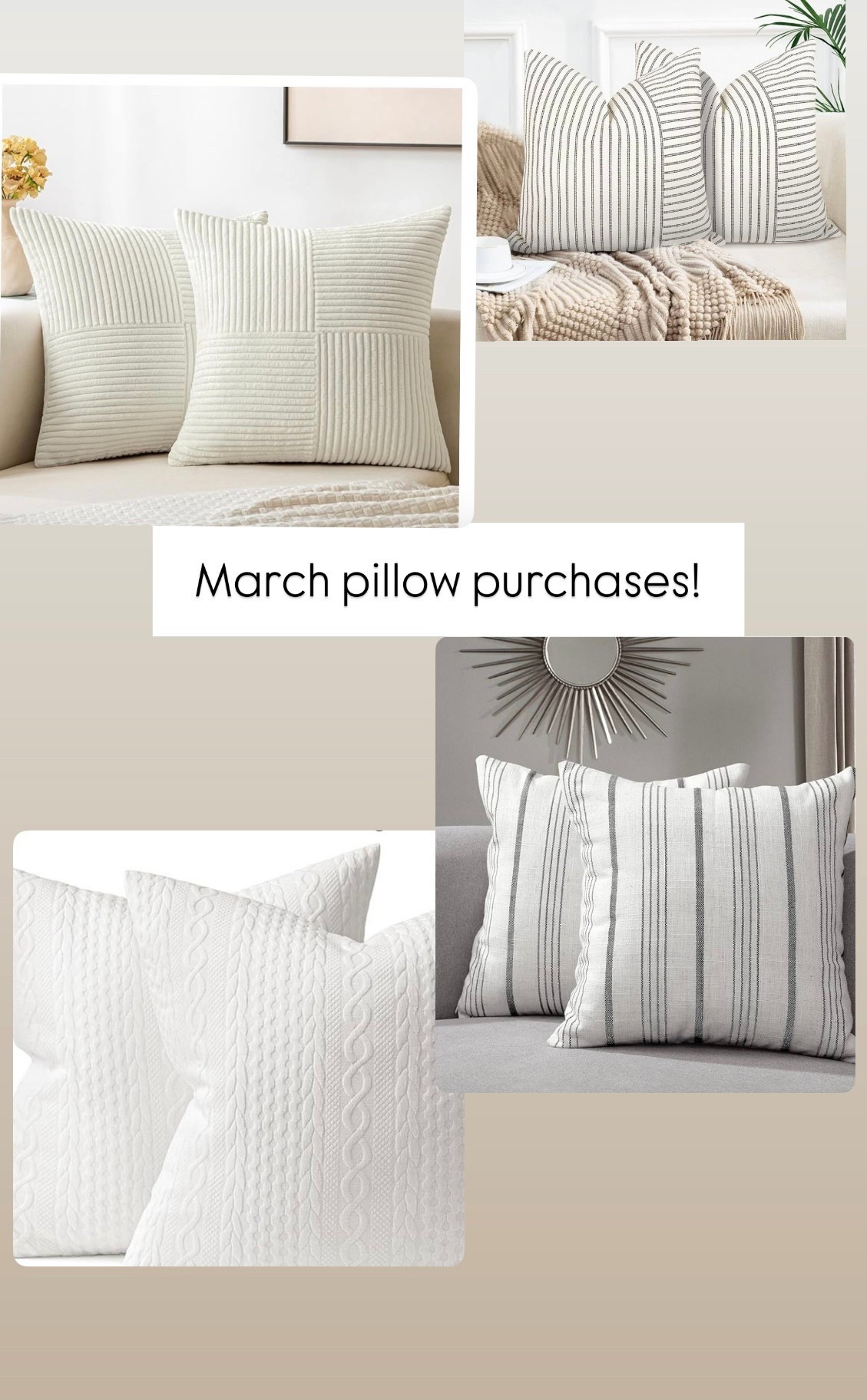 With all of our staging projects on the go - I am always looking for some affordable pillow covers!  These ones we have used lately - great quality and great pricing!!

#LTKSaleAlert #LTKHome