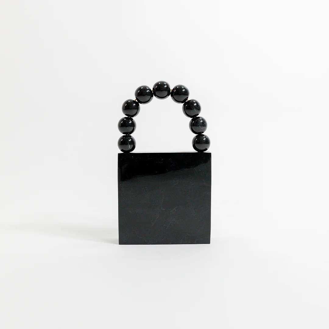 Twinkling Noir Mosaic Clutch | Auvré Lifestyle