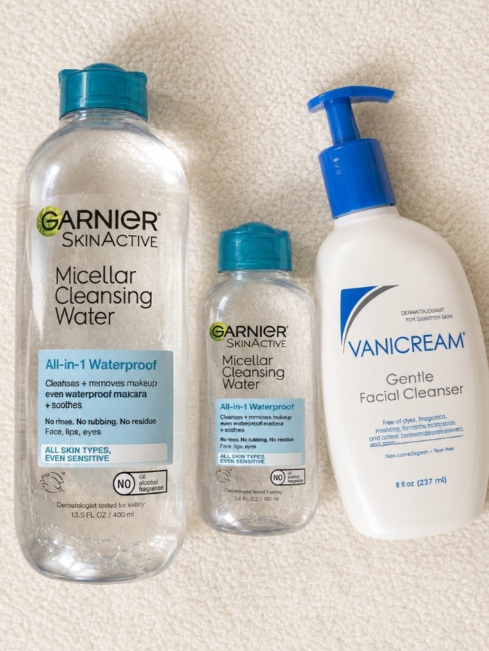 Morning and night gentle face wash and makeup remover ✨🤍 #skincare #morningroutine

#LTKmorningroutine #LTKBeauty #LTKselfcare