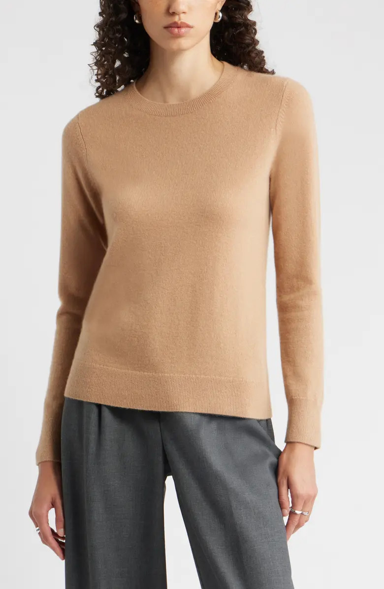 Nordstrom Cashmere Crewneck Sweater | Nordstrom | Nordstrom