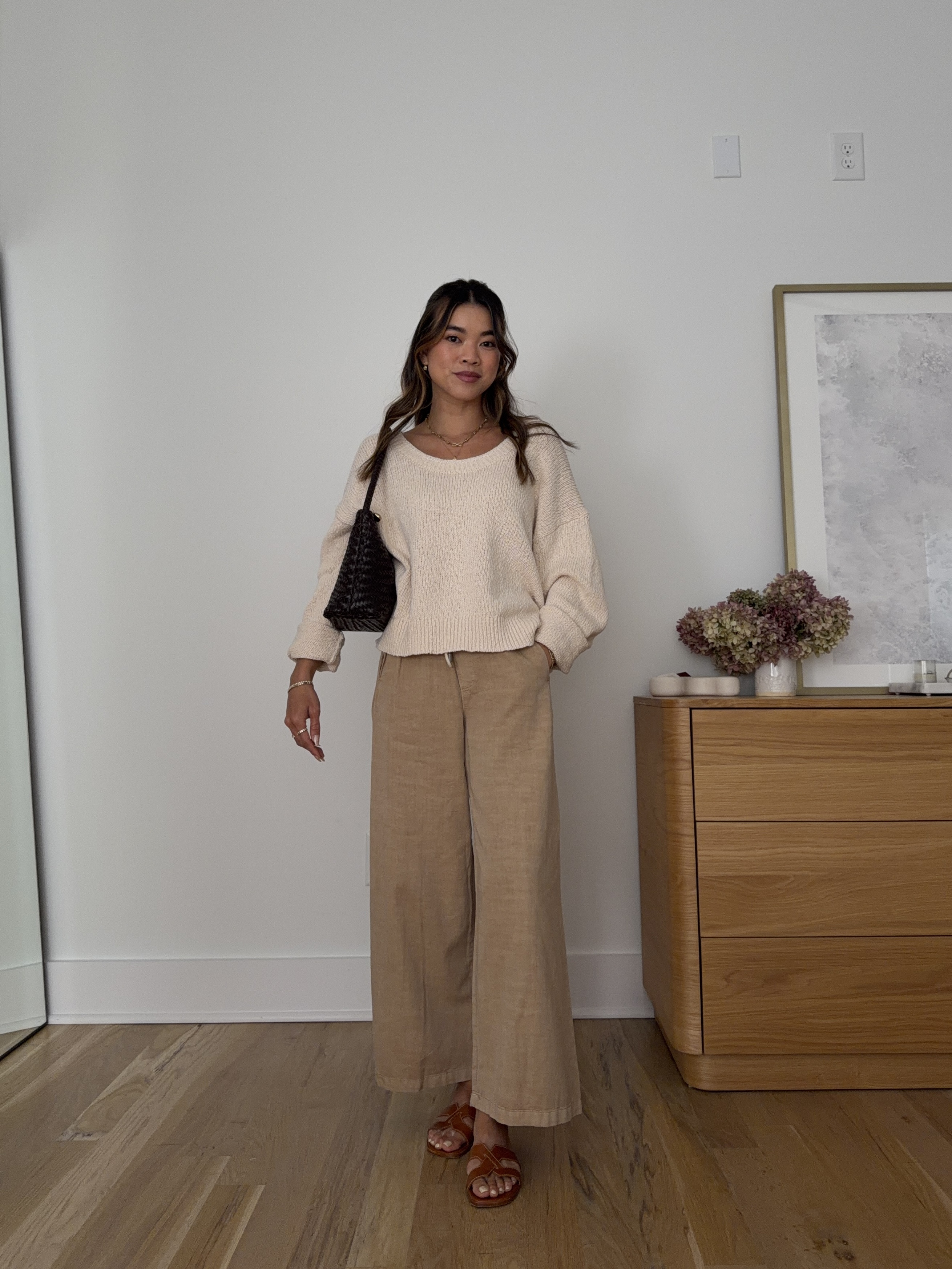 The comfiest petite pants from @Target! These pull on pants have an elastic waistband and hit at the perfect length (I'm 5'2). 

Sizing info:
Target Women's High-Rise Regular Fit Ankle Pull-On Pants - size XS in Tan 
Target Crafted Scoop Neck Pullover Sweater - size Medium in Cream 

Petite style, petite fashion, mom outfit, mom style, petite pants, petite outfit ideas, petite outfits, best pants for petite, petite casual pants, spring style, spring outfits, beach outfits, vacation outfits, comfy petite pants, target sweater, affordable sweater, affordable pants, 

 

#LTKootd #LTKTravel #LTKPetite