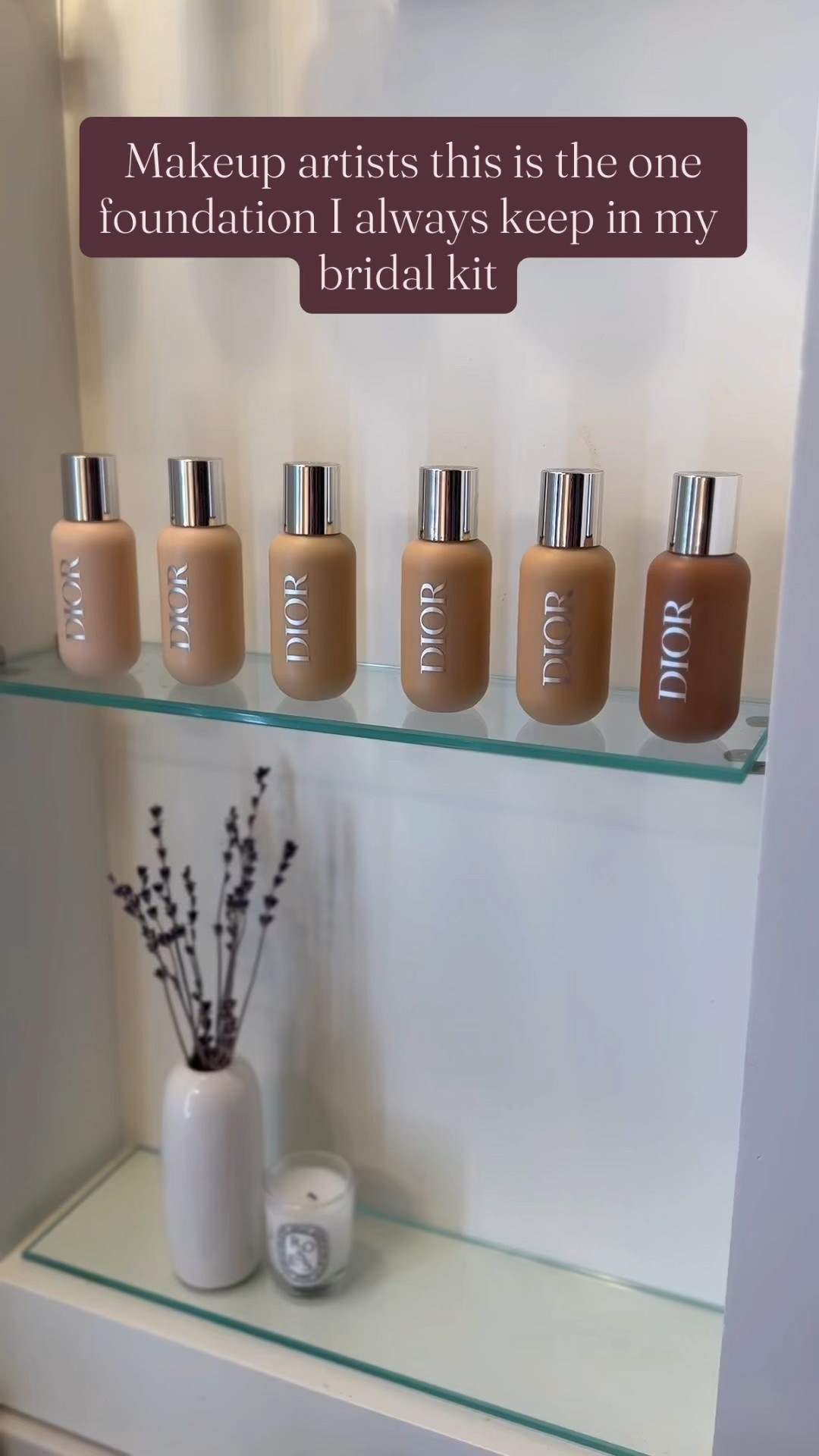 As a bridal artist, I'm obsessed with Dior Face and Body foundation. It blends seamlessly into the skin, creating a fresh and radiant finish that lasts all day. I stock five shades in my kit because they mix beautifully, allowing me to customize the perfect tone for each bride. If you're interested in building your kit, l've listed the exact shades on my like to know it! Here are the Dior Backstage Face and Body 


foundation shades I keep in my kit: 
All linked here ! 
Shades listed below as well

ON, 1W, 2WO, 3WO, 4WO, 6.5e Save this post for when you are ready to restock

#LTKselfcare #LTKBeauty #LTKGiftGuide