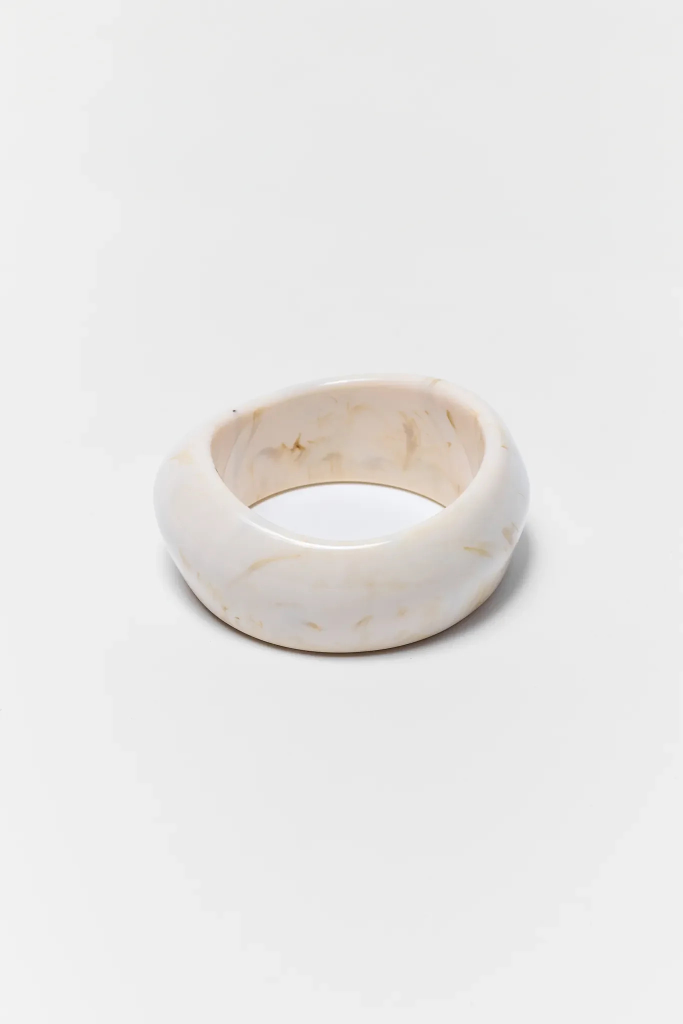 Jenny Ivory Bangle Bracelet | Avara