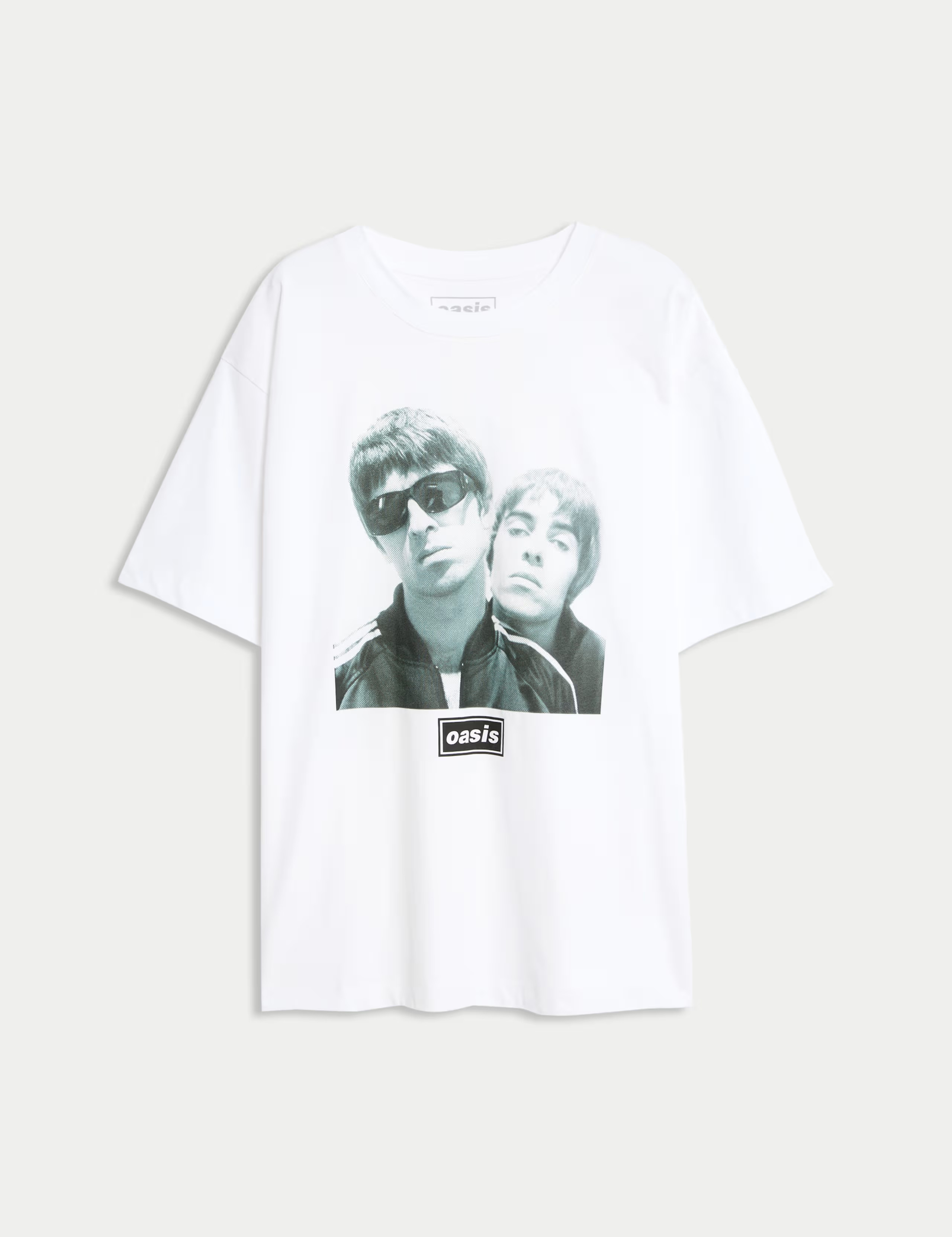 Pure Cotton Oasis Graphic Oversized T-Shirt | Marks & Spencer (UK)