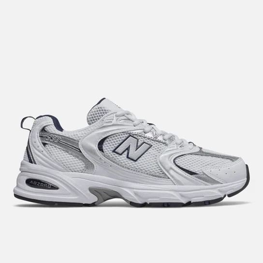 Tênis New Balance 530 - Branco+prata | Netshoes (BR)