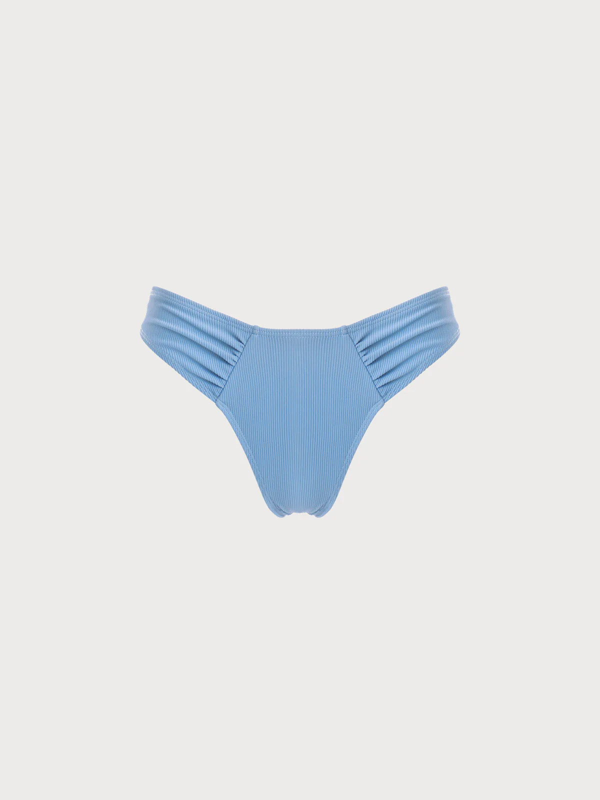 Blue Ruched Bikini Bottom & Reviews - Purple,Blue - Sustainable Bikinis | BERLOOK | BERLOOK