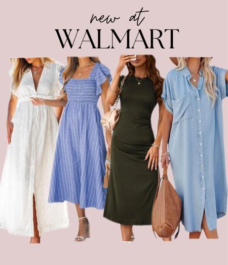 New dresses at Walmart! 

#LTKfindsunder50 #LTKstyletip #LTKsalealert