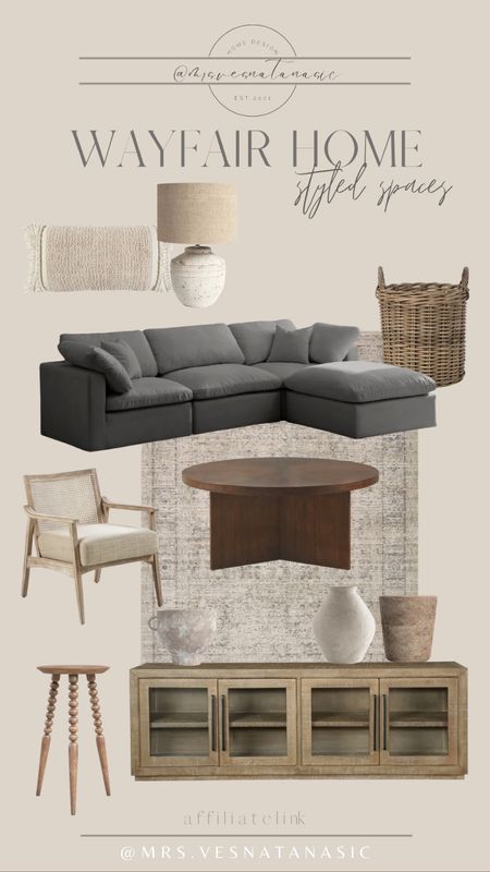 Wayfair Home living room inspo! We have a sectional like this in our basement and it is so comfortable! 

Ps. Wayfair sale happening right now! 

Wayfair sale, Wayfair, home decor, living room, home, sofa, sectional, side table, coffee table, glass cabinet, modern home, modern furniture, coffee table, cabinet, display cabinet, lamp, table lamp, finds, Wayfair home, rug, area rug, modern artwork, sale, Wayfair home sale, Wayfair sale, 

#LTKFind #LTKsalealert #LTKhome