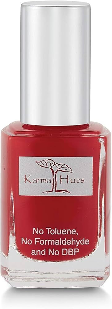 Karma Organic Non-Allergenic Nail Polish bridal cuticle Nailpolish bottle for women (RED AND EVEN... | Amazon (US)