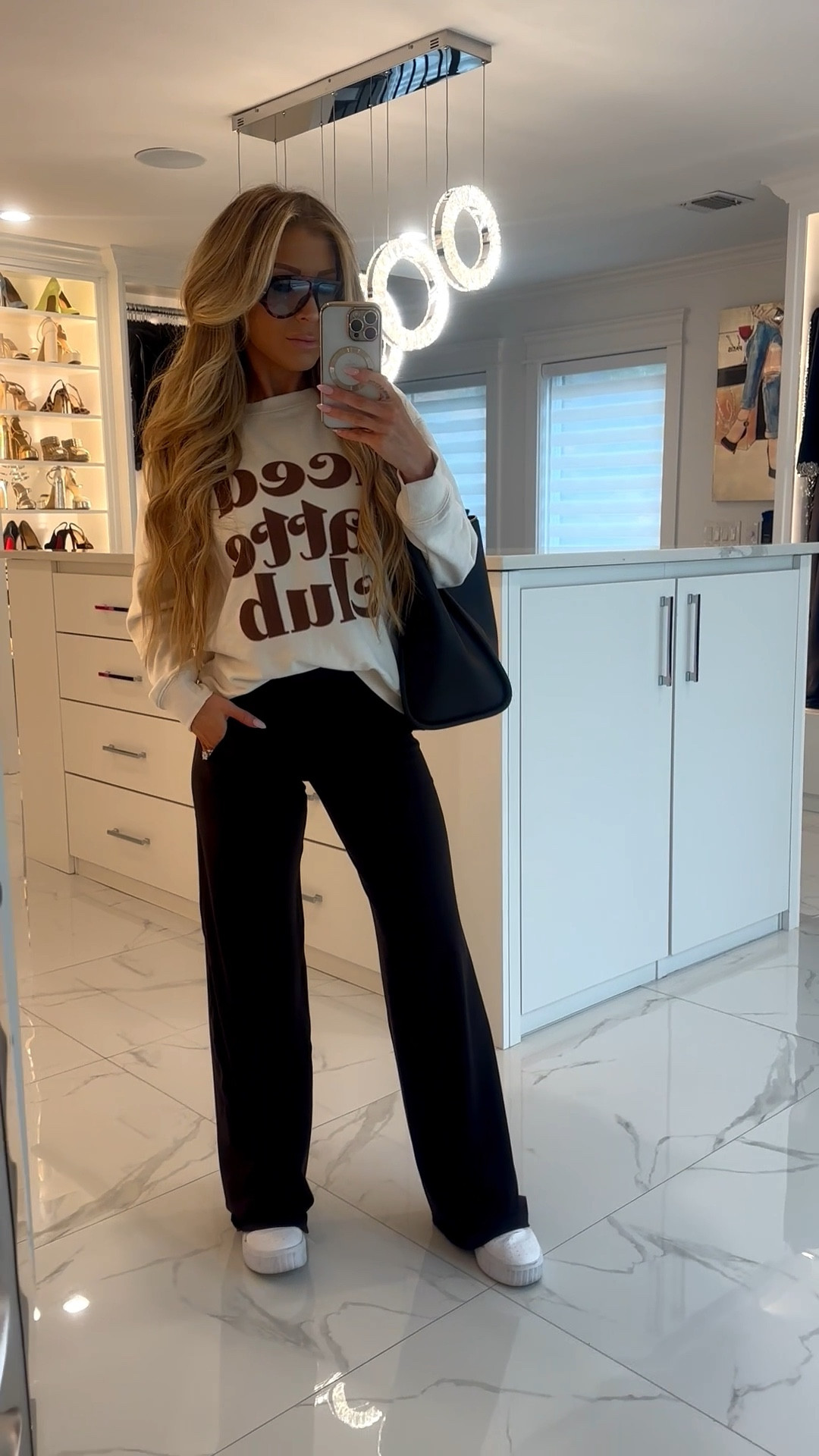 The most flattering pants obsessed and cutest sweater with tote ! Brown all fall long !!! 

#LTKSaleAlert #LTKActive #LTKSeasonal