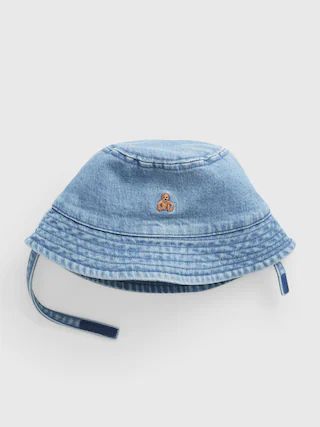 Baby Organic Denim Bucket Hat | Gap (US)