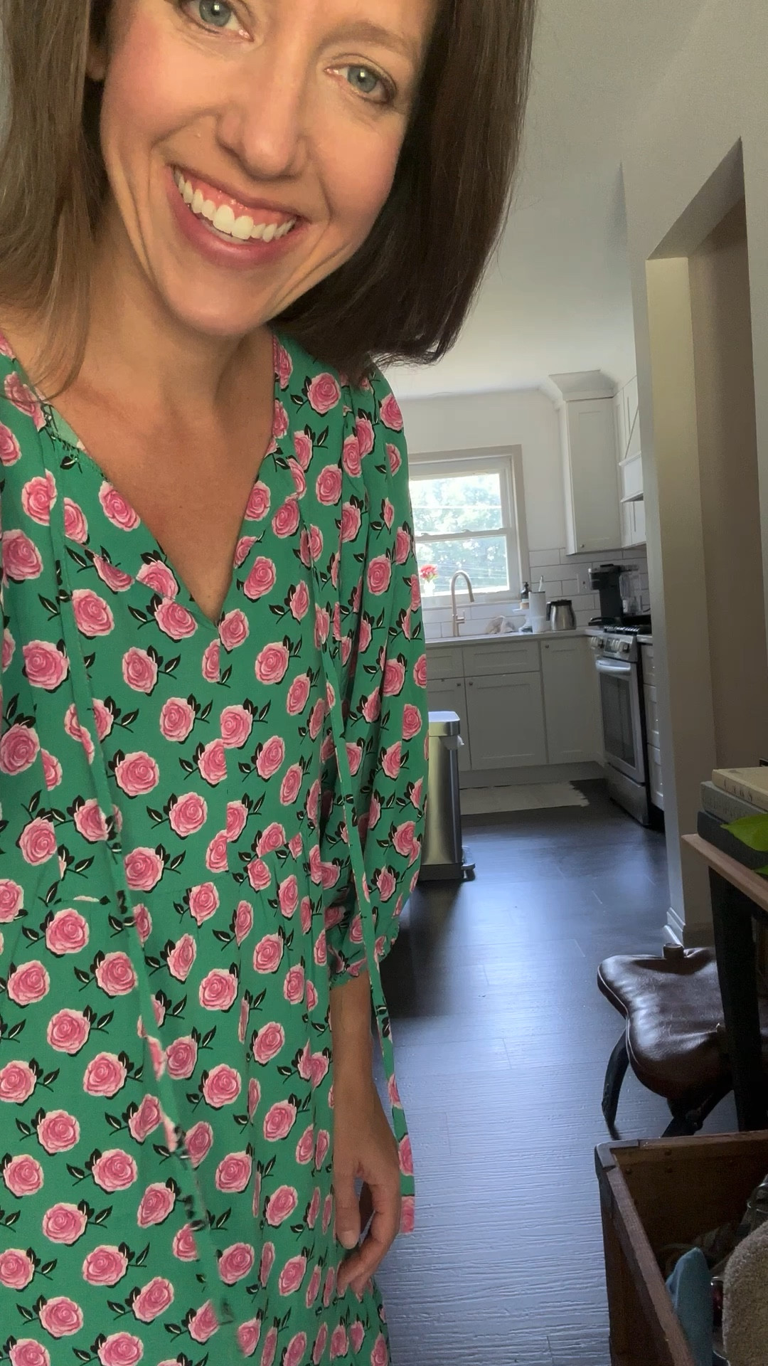 Amazon dress review 

Wearing size S 
It’s roomy but I love it that way! 
Comes in a variety of colors 
Comfort level is 12/10 ⭐️ 

#LTKStyleTip #LTKWorkwear #LTKOver40