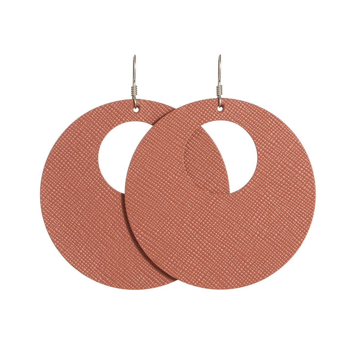 Tuscan Rose Novas | Nickel and Suede