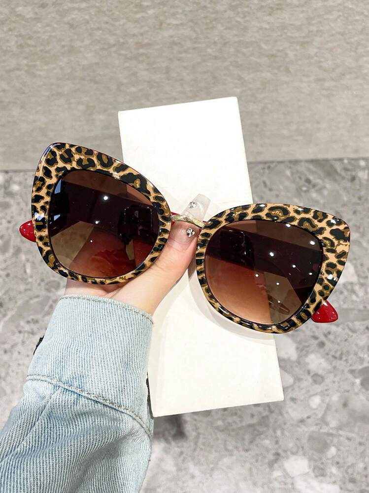 Cat Eye Oversized Fashion Fashion Glasses For Women, Trendy Decorative Eyewear For Street Style A... | SHEIN