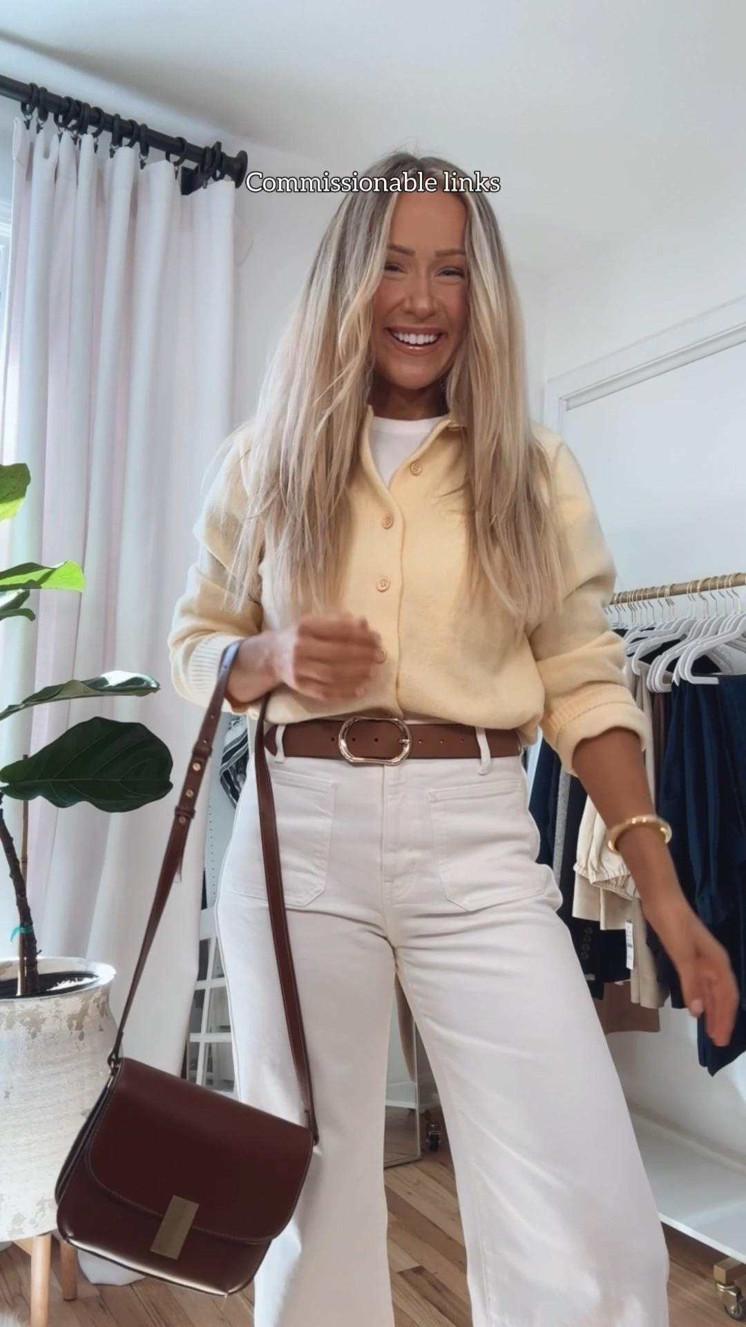 Commissionable links | white jeans outfit 