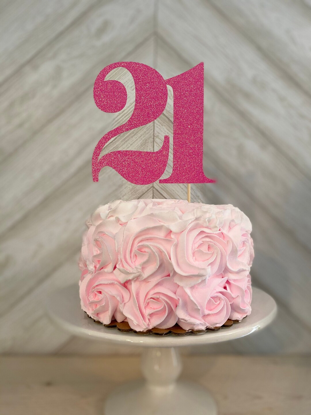 Twenty one Number Birthday cake topper, #21, birthday cake topper, twenty one, 21 topper,21st bir... | Etsy (US)