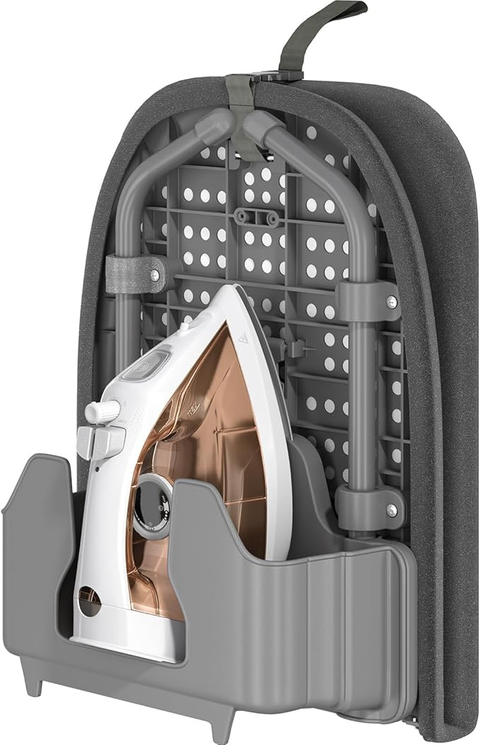 Kingboard Tabletop Ironing Board with Iron Holder, Small Iron Board with Heat Resistant Covers, P... | Amazon (US)