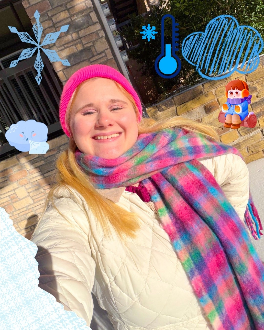 I love my new scarf! It’s from JCPenny!! I love wearing it because it’s super cozy, lightweight, and colorful. Perfect for winter!! #jcpenny 

#colorful #scarf #coldweather #freeze


#LTKootd #LTKPetite