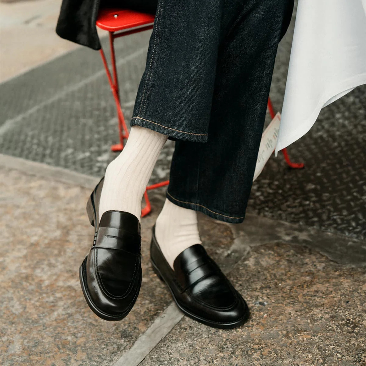Black Leather Penny Loafers | The Marlowe Loafer | Margaux