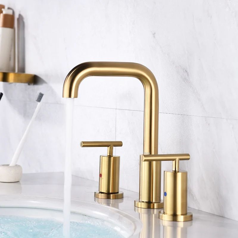 1434108 Widespread Bathroom Faucet with Drain Assembly | Wayfair North America