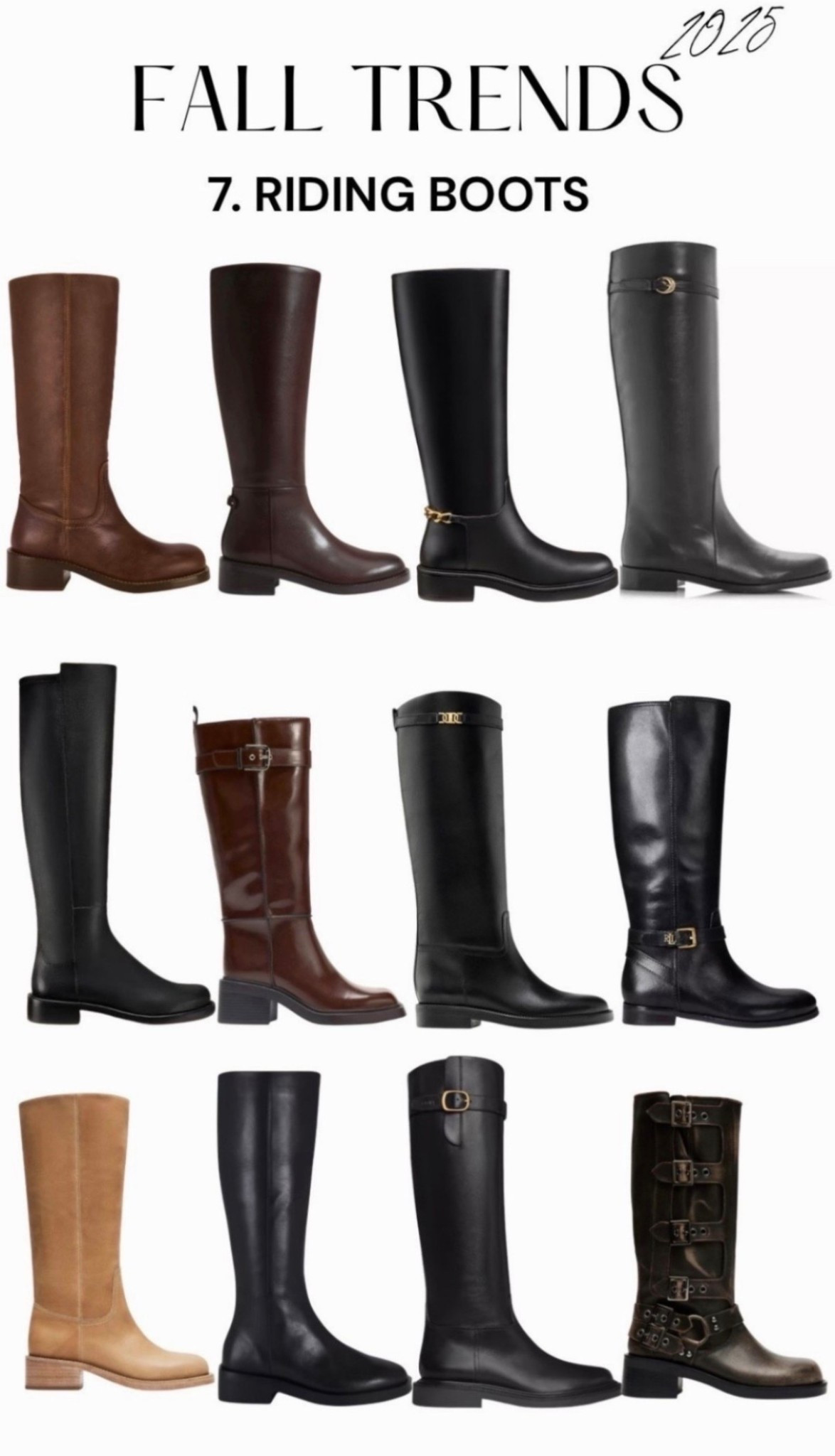 Fall trends: riding boots. Shop leather and suede riding boots 
#boots #riding #fall 

#LTKFindsUnder100 #LTKFindsUnder50 #LTKSeasonal



#LTKSaleAlert #LTKootd #LTKWorkwear