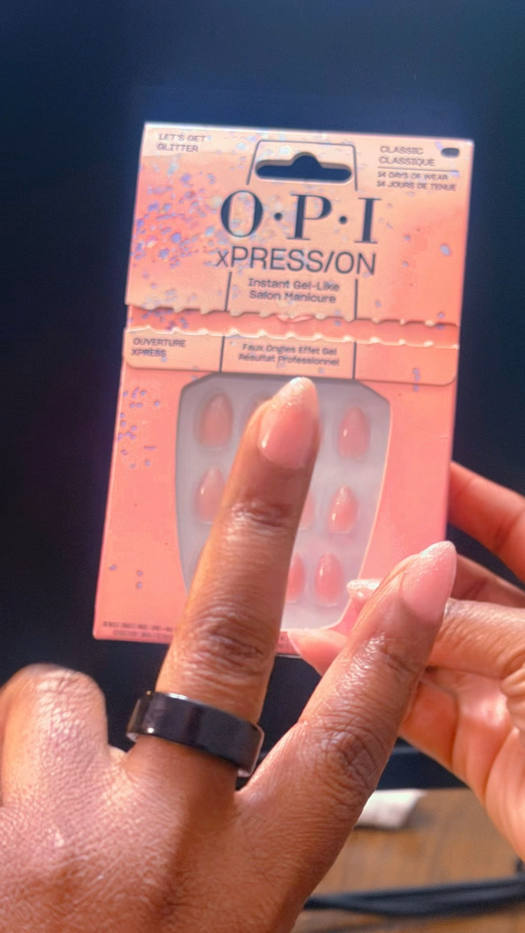I’ve officially mastered being a press-on girlie! OPI Let’s Get Glitter is chef’s kiss - peachy nude + sparkle that lasts 14 days! Salon nails without the price tag! Link on my LTK - grab yours NOW! #OPIPressOns #LTK #PressOnNails #NailsOnABudget #BeautyFinds

#LTKOver40 #LTKdayinmylife #LTKBeauty