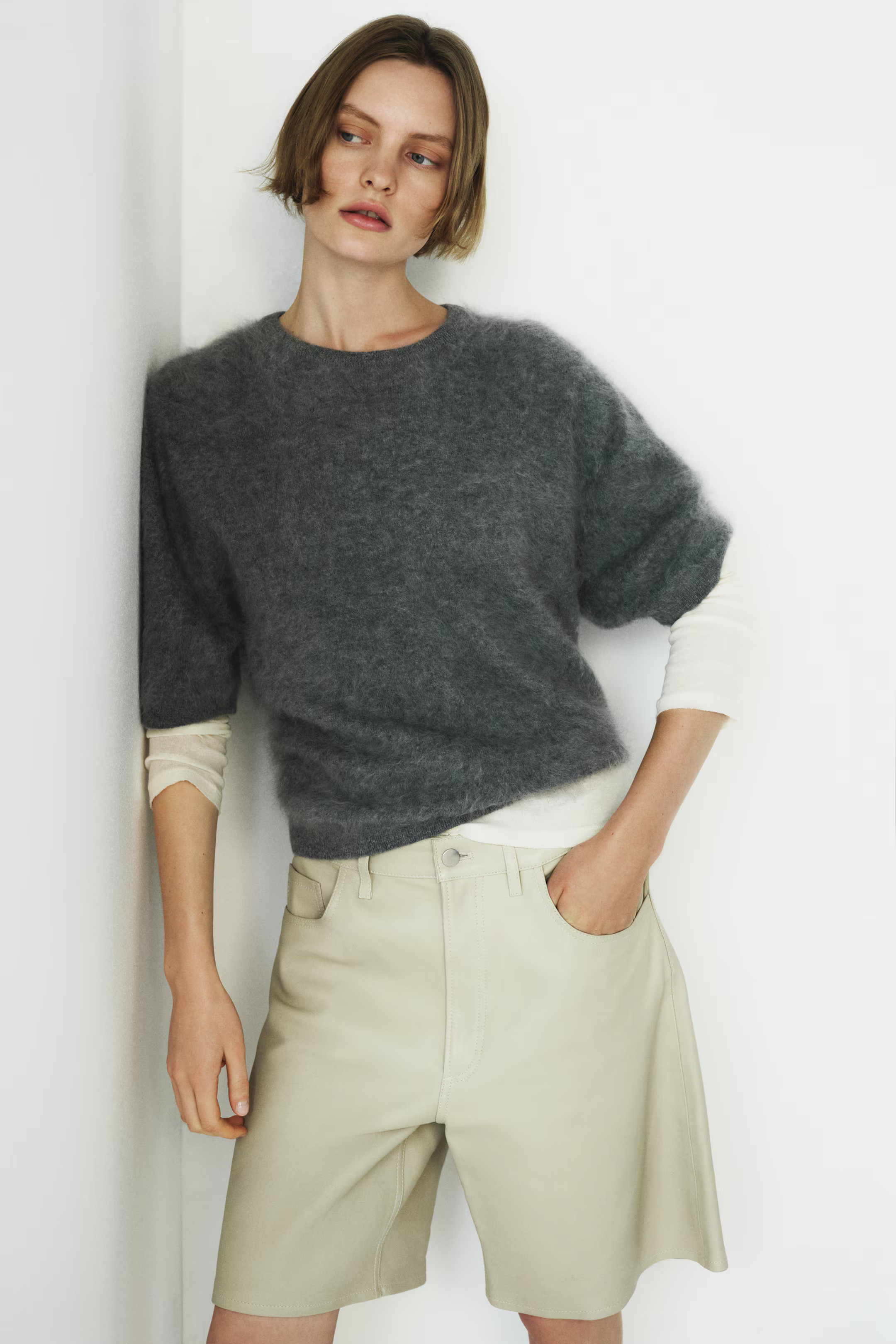 Brushed cashmere top | H&M (UK, MY, IN, SG, PH, TW, HK)