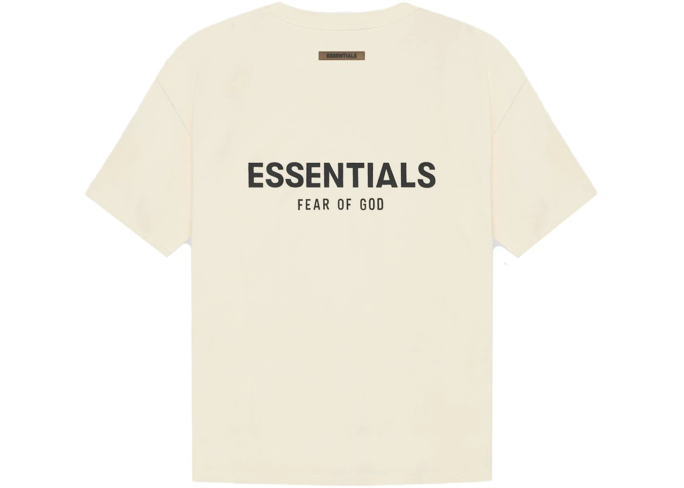 Fear of God Essentials T-shirtCream/Buttercream | StockX