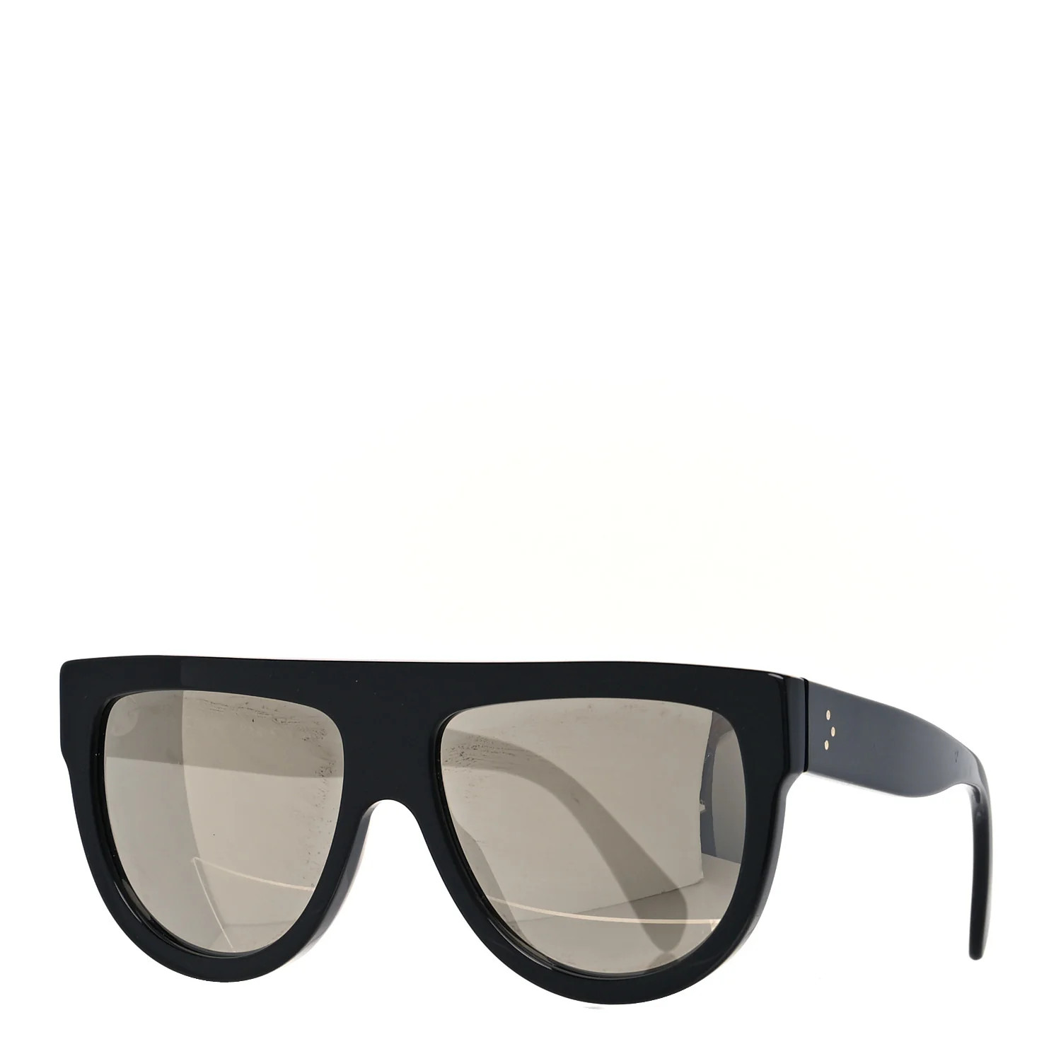 CELINE Mirror Sunglasses CL4001IN Black | FASHIONPHILE (US)