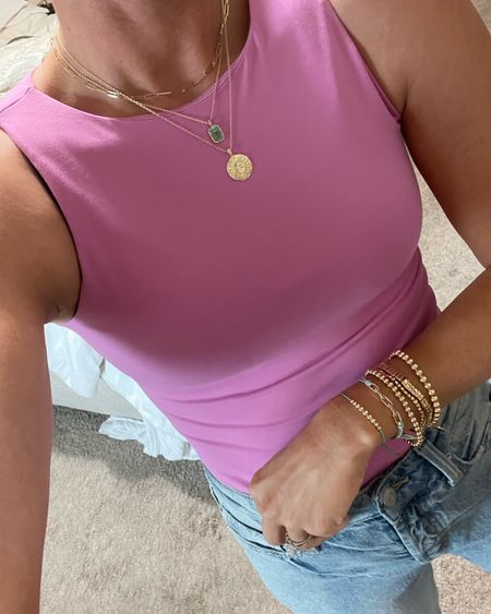 Cute new top from Walmart, jeans target and necklaces baublebar 

Follow my shop @julienfranks on the @shop.LTK app to shop this post and get my exclusive app-only content!

#liketkit #LTKover40 #LTKstyletip #LTKsalealert
@shop.ltk
https://liketk.it/4FeqR

#LTKfindsunder50 #LTKsalealert #LTKstyletip