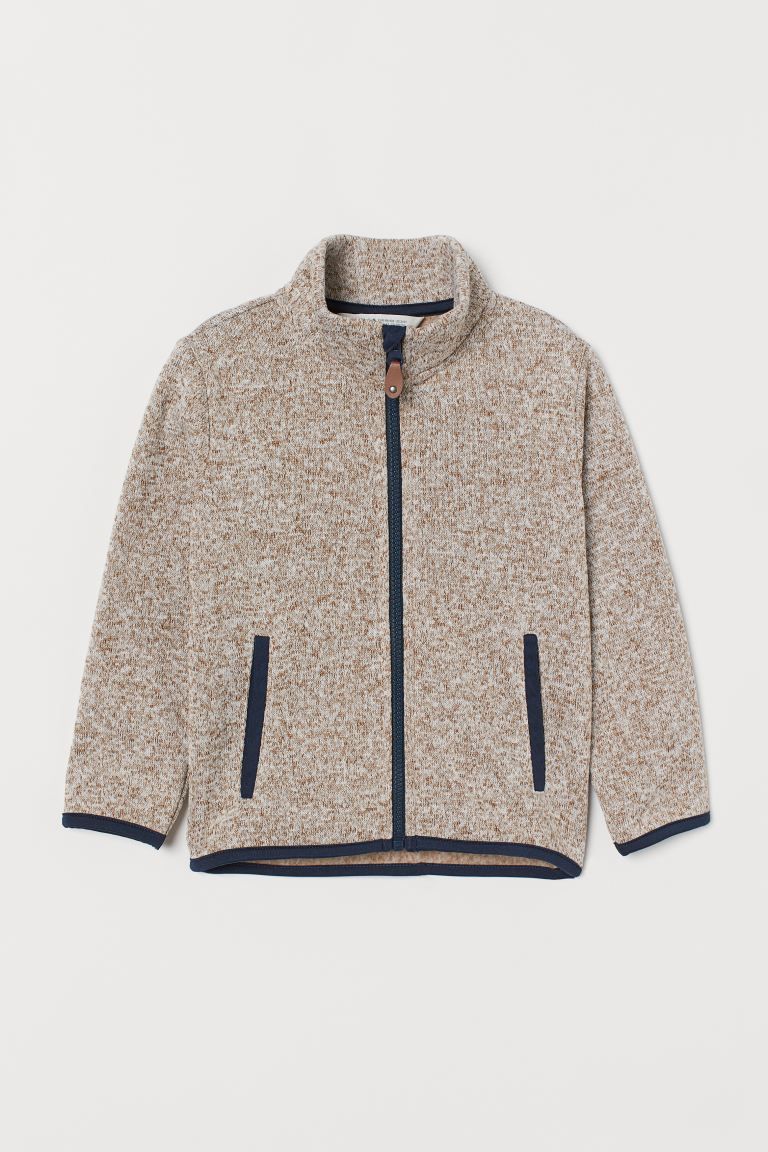 Knit Fleece Jacket | H&M (US + CA)