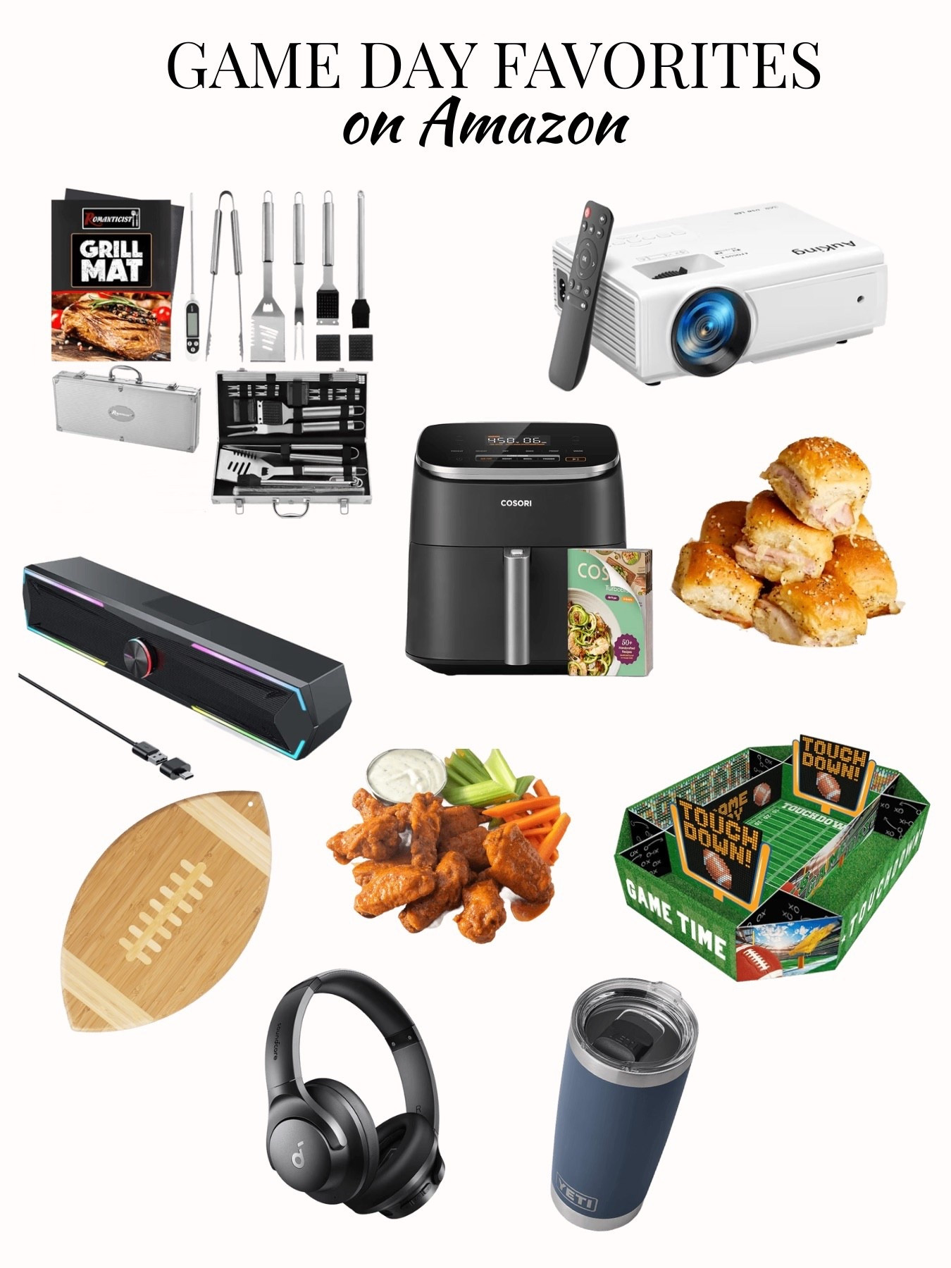 Game Day Favorites! From tailgating to the big game, these are sure to be a score;) #gameday #sports #football #grilling #hosting 

#LTKHome #LTKfoodie #LTKmomlife